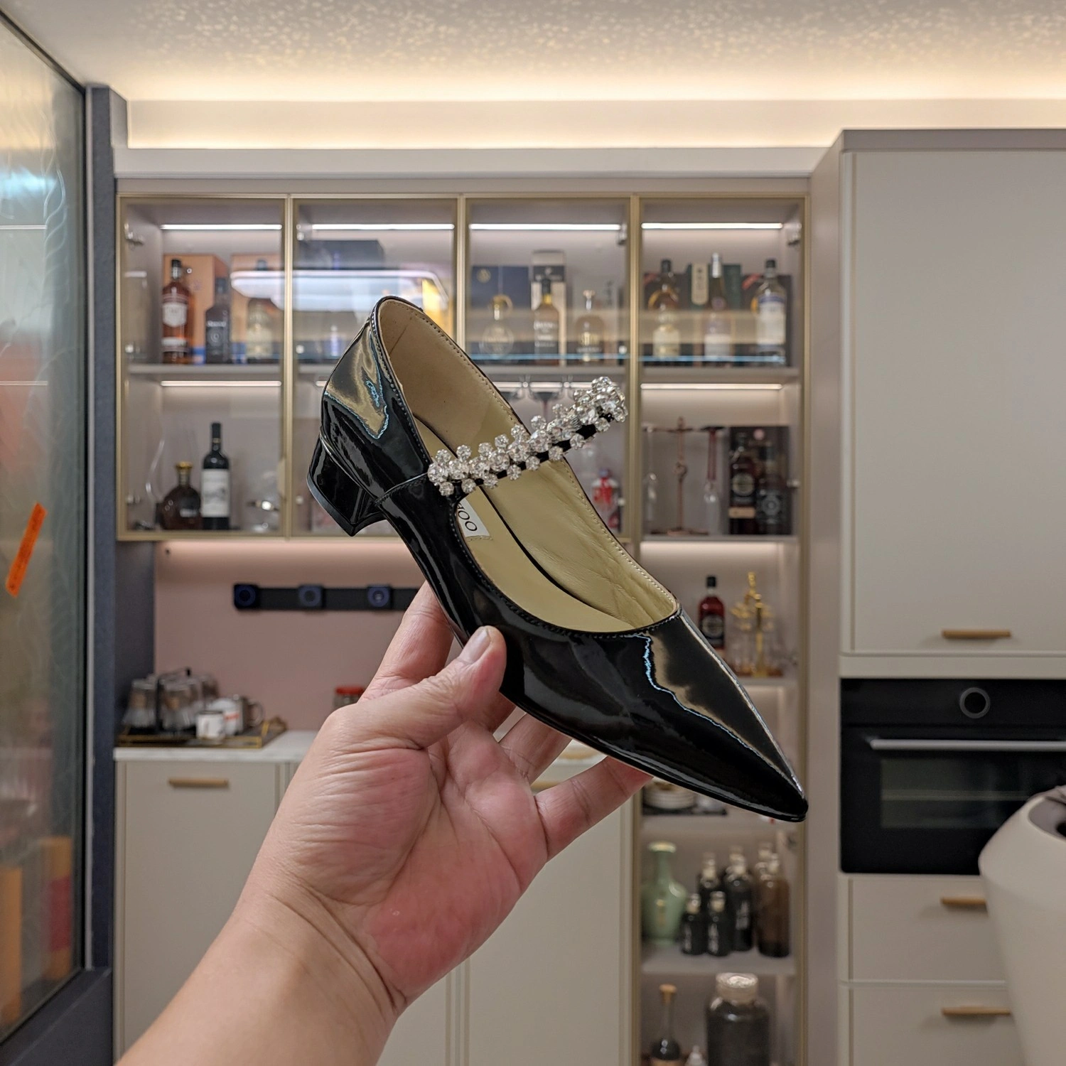 COCO-- Ji77y 3ho5 BINGPUMPFLATPAT Heel height：4.5CM cowhide sheepskin item:E-X158D4072